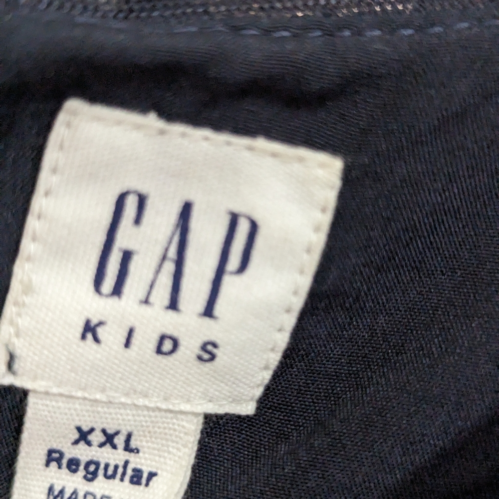 Two GAP kids XXL glitter sparkle sequined rose gold and navy dresses - Picture 13 of 13